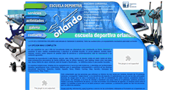 Desktop Screenshot of escueladeportivaorlando.com